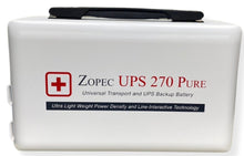 Load image into Gallery viewer, Zopec UPS270 Pure Battery System - Medical Grade - (for Draeger Babyleo, GE Giraffe Omnibed, ATOM Dual-Incu i 100 Incubators, Oscillator 3100B, and more)