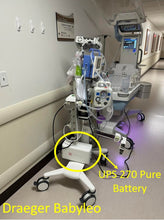 Load image into Gallery viewer, Zopec UPS270 Pure Battery System - Medical Grade - (for Draeger Babyleo, GE Giraffe Omnibed, ATOM Dual-Incu i 100 Incubators, Oscillator 3100B, and more)